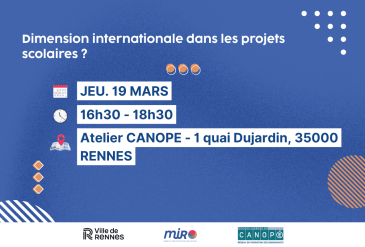 La dimension internationale dans les projets scolaires ?