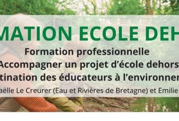 Formation école dehors – Ouverture des inscriptions